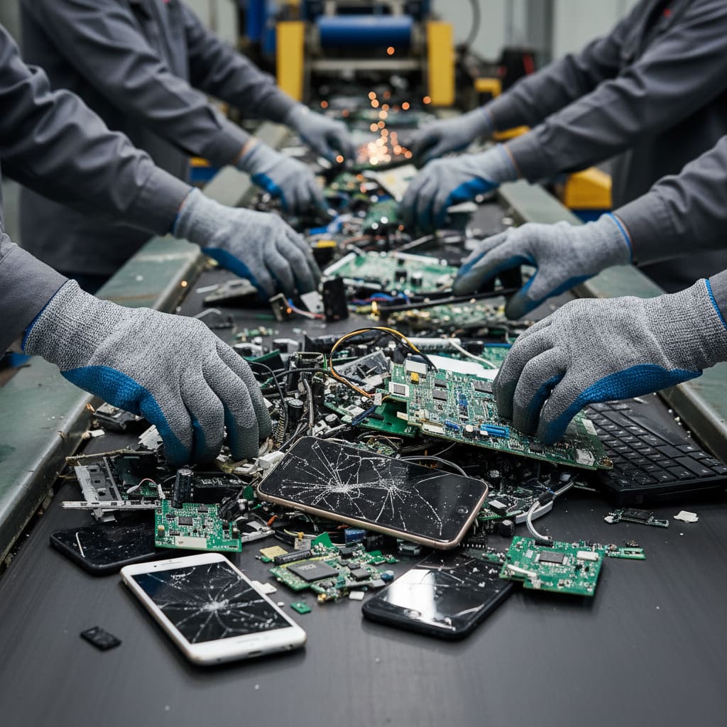 Sichere Entsorgung von E-Waste