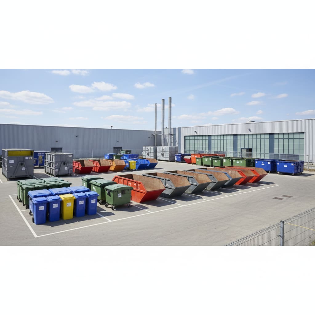 Verschiedene Containergrößen